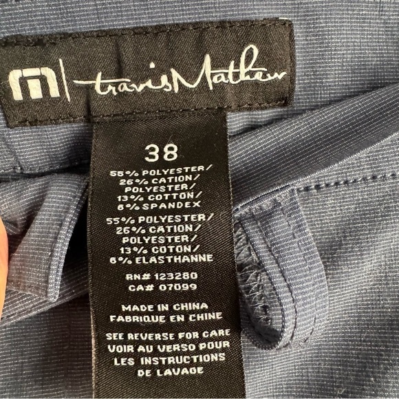 Travis Mathew Men’s Gray Active Stretch Regular Fit Golf Shorts - Picture 2 of 7